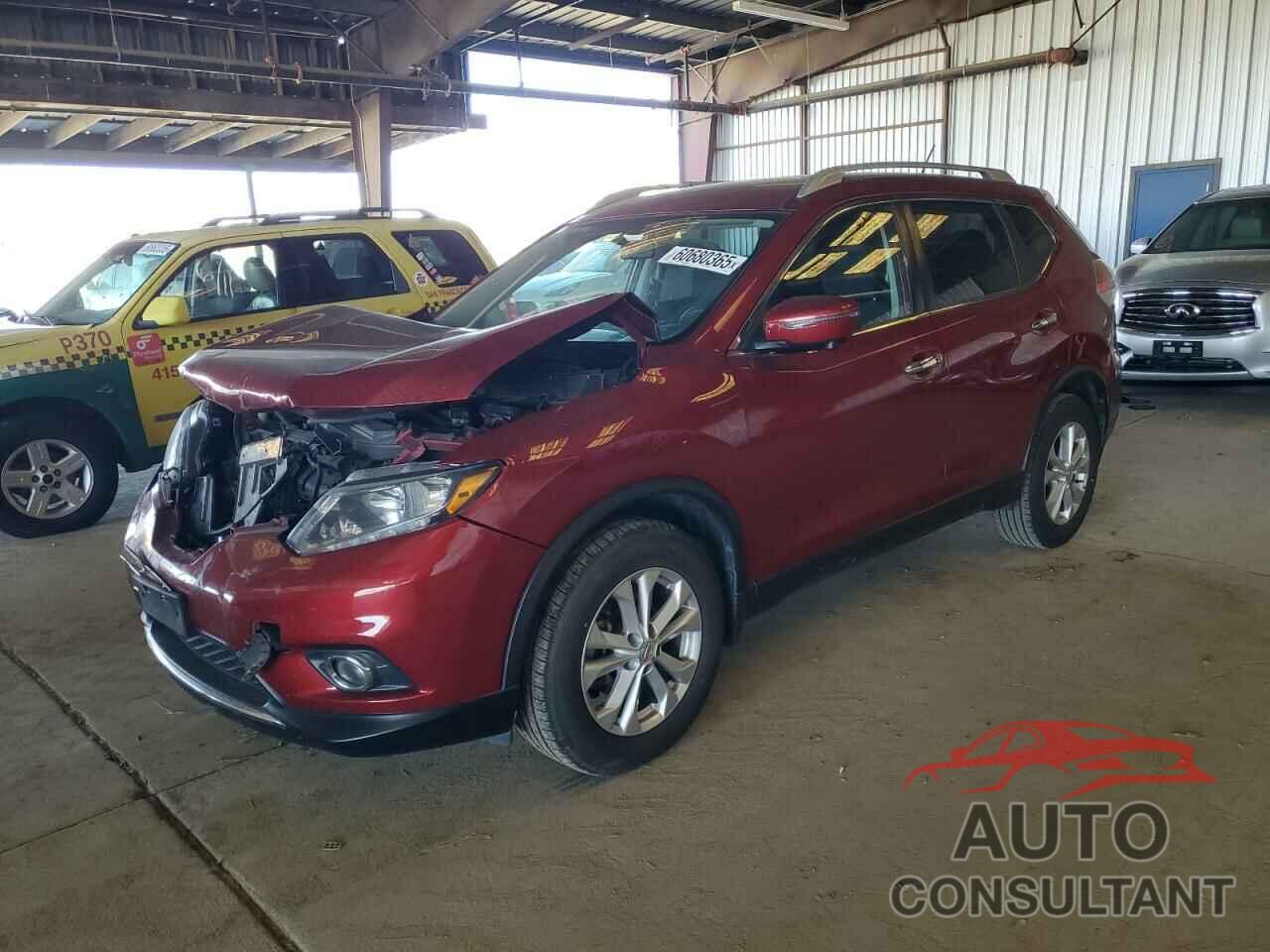 NISSAN ROGUE 2016 - KNMAT2MV5GP684316