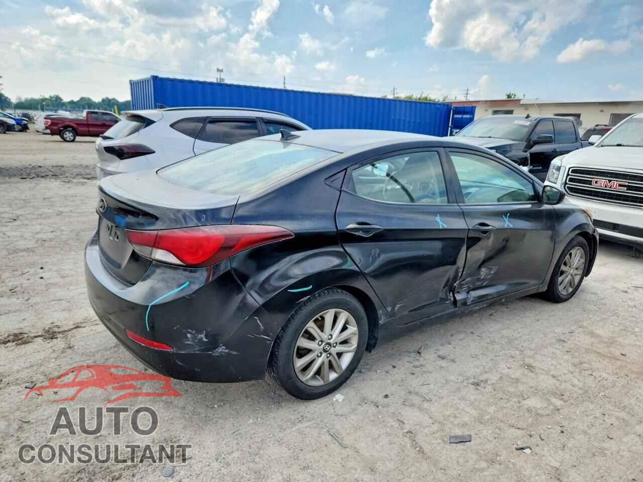 HYUNDAI ELANTRA 2014 - KMHDH4AE2EU172425