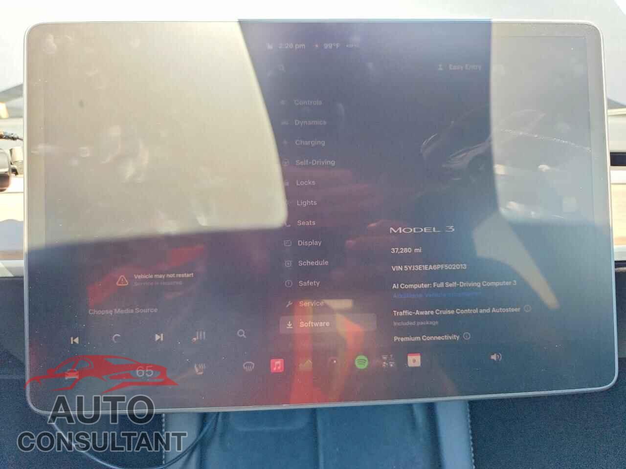 TESLA MODEL 3 2023 - 5YJ3E1EA6PF502013