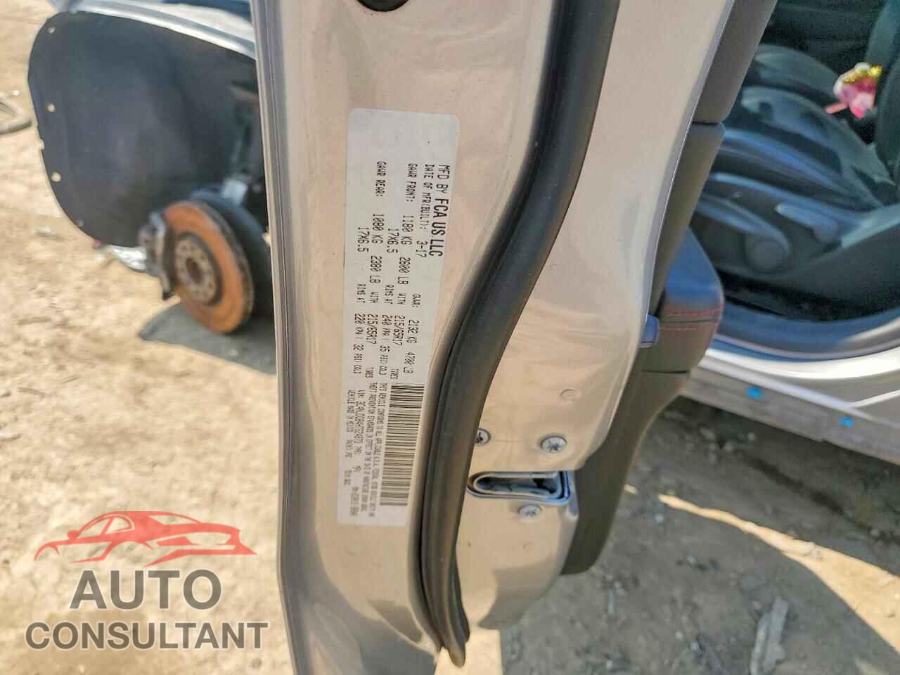 JEEP COMPASS 2017 - 3C4NJDDB4HT624873