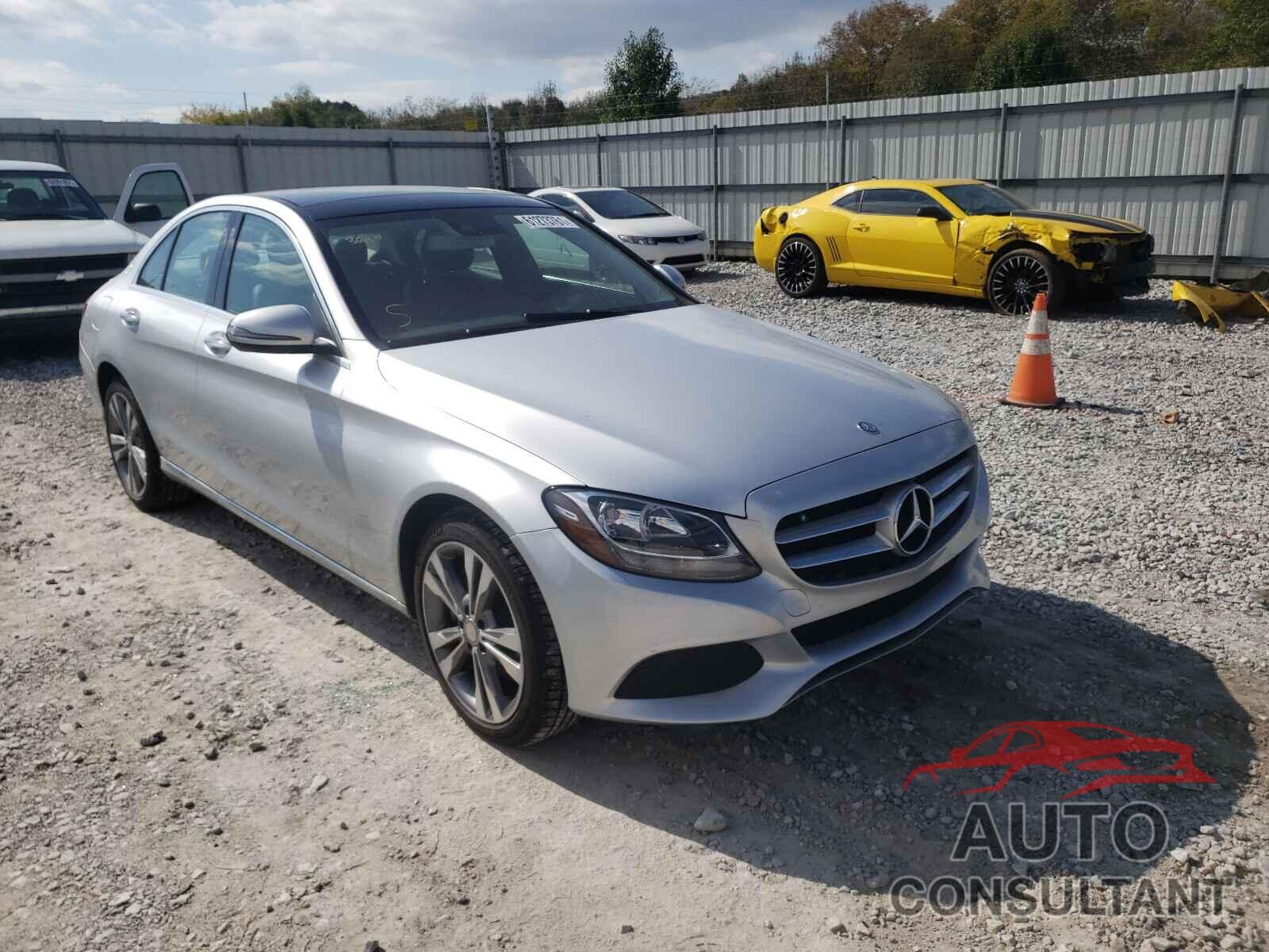 MERCEDES-BENZ C-CLASS 2017 - 55SWF4KB4HU191870