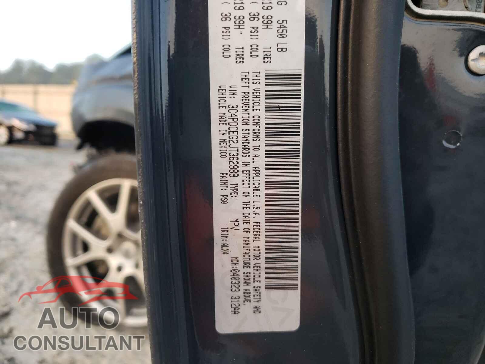 DODGE JOURNEY 2018 - 3C4PDCEG2JT362989