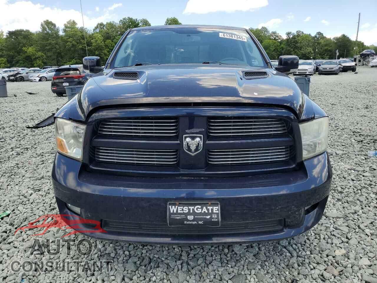 DODGE RAM 1500 2012 - 1C6RD7HT5CS172270