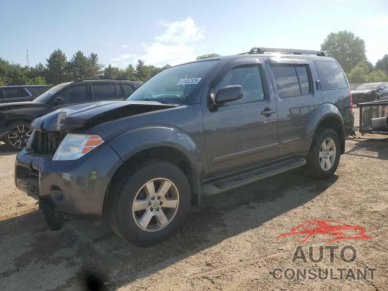 NISSAN PATHFINDER 2012 - 5N1AR1NB4CC619824