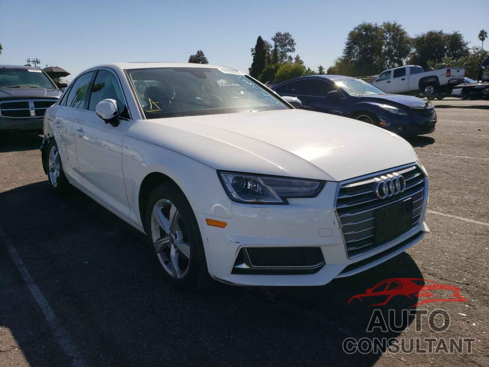 AUDI A4 2019 - WAUGMAF4XKA048456