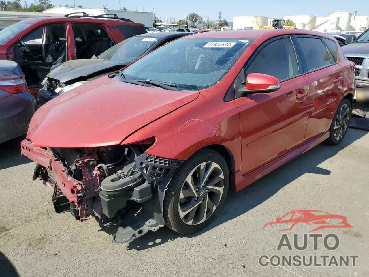 TOYOTA SCION 2016 - JTNKARJE0GJ508165