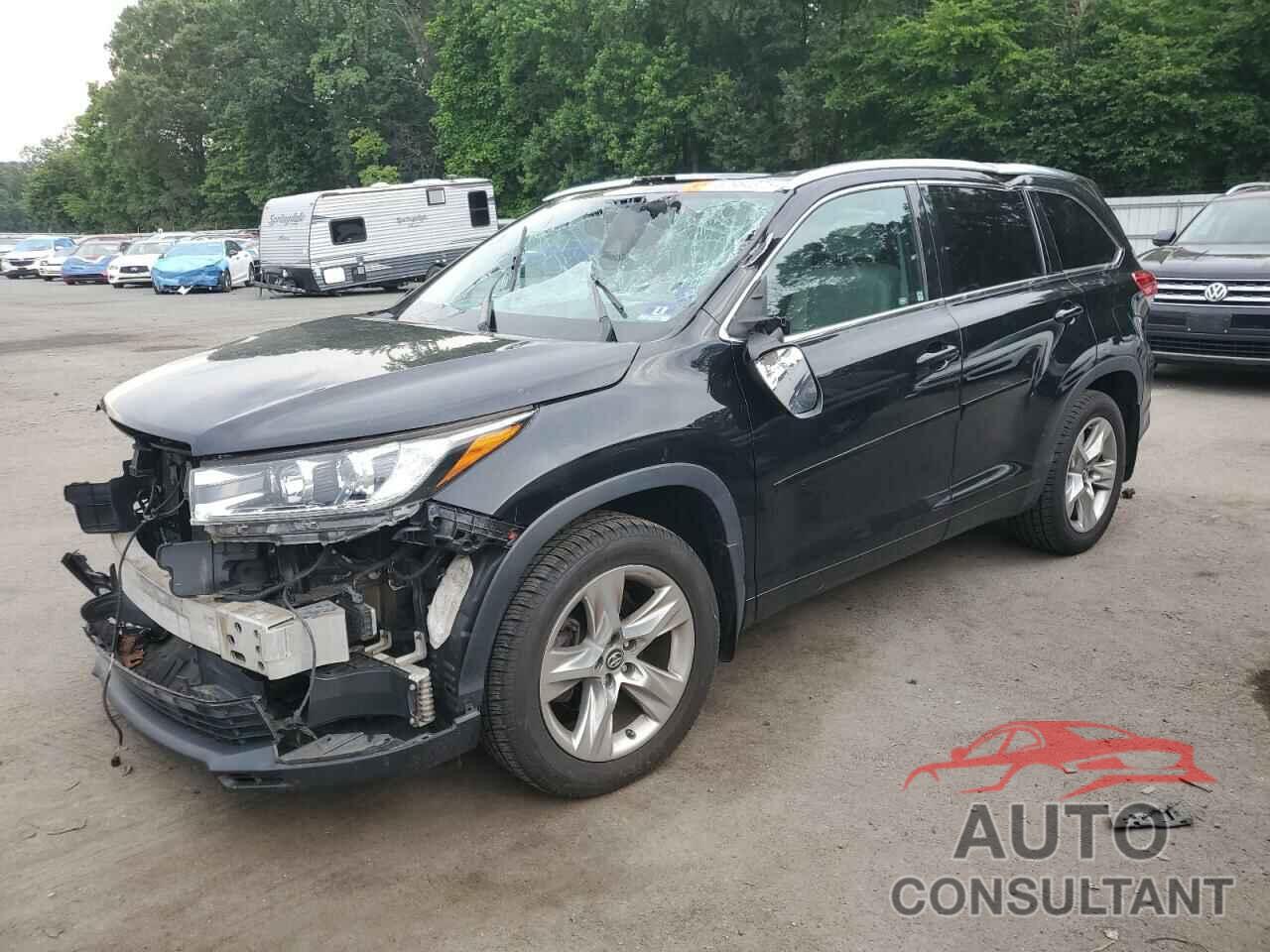 TOYOTA HIGHLANDER 2017 - 5TDDZRFH8HS420056