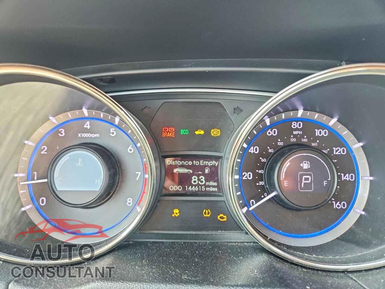 HYUNDAI SONATA 2012 - 5NPEC4AC4CH360991