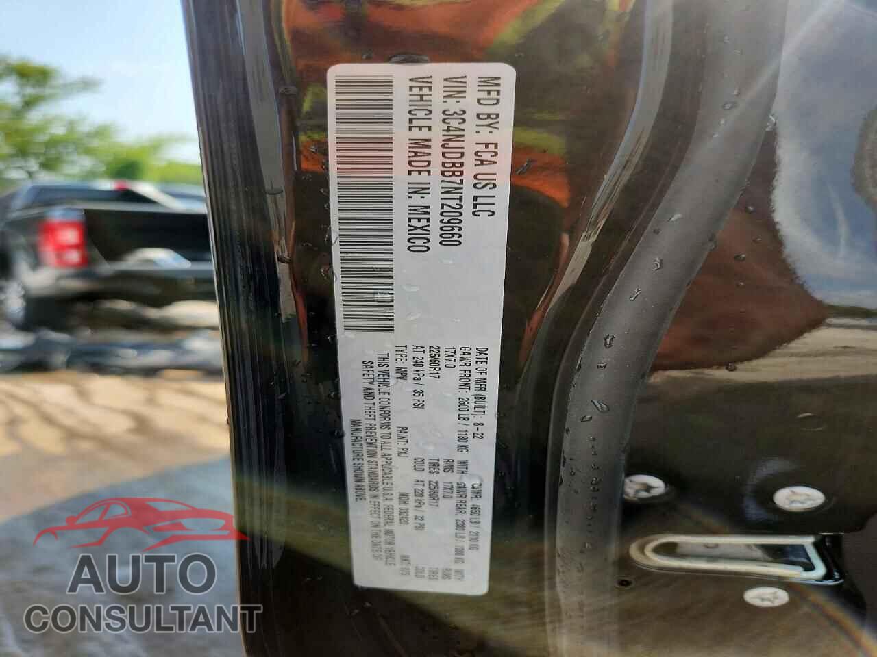 JEEP COMPASS 2022 - 3C4NJDBB7NT209660