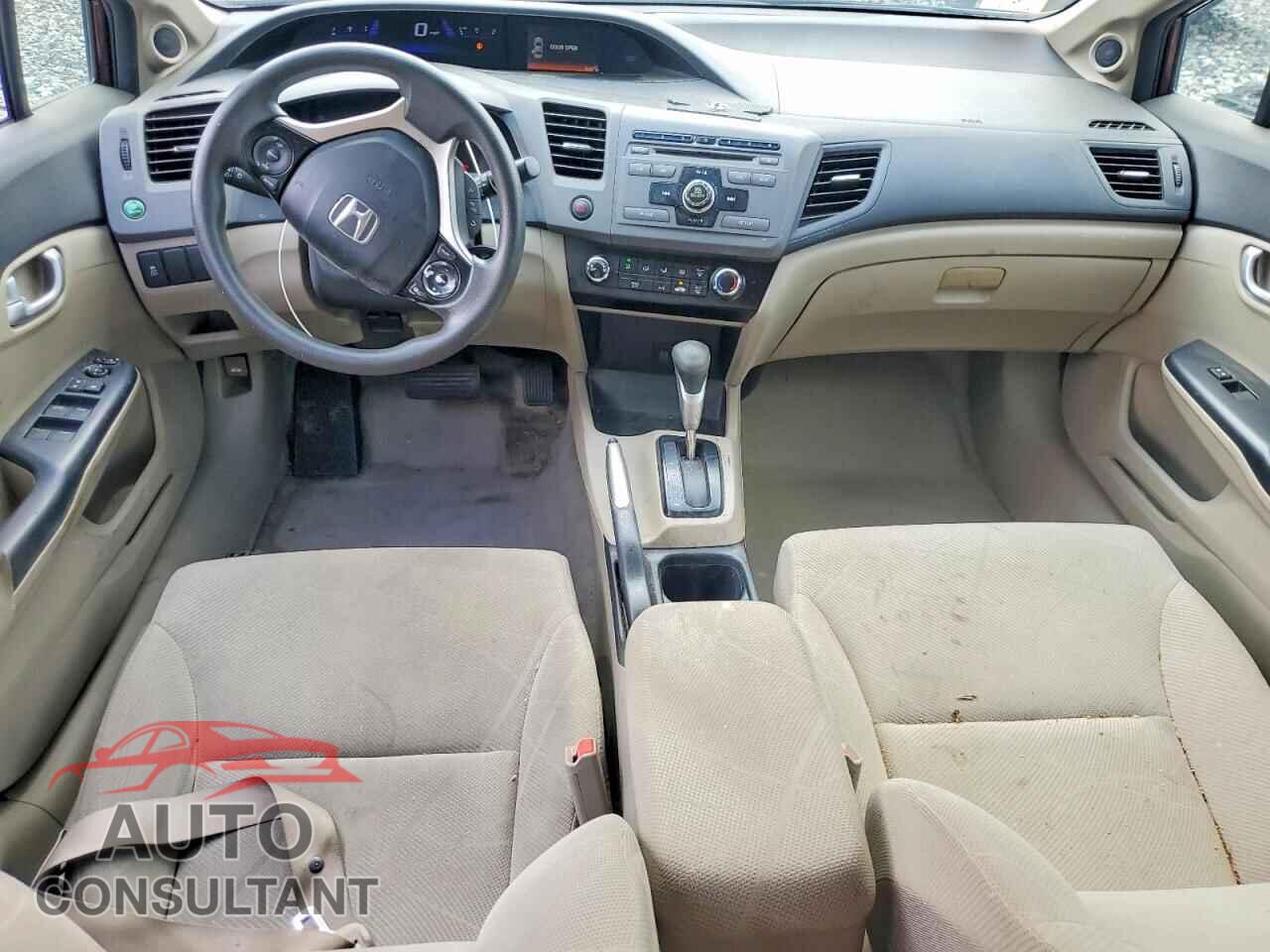 HONDA CIVIC 2012 - JHMFB2F85CS003271