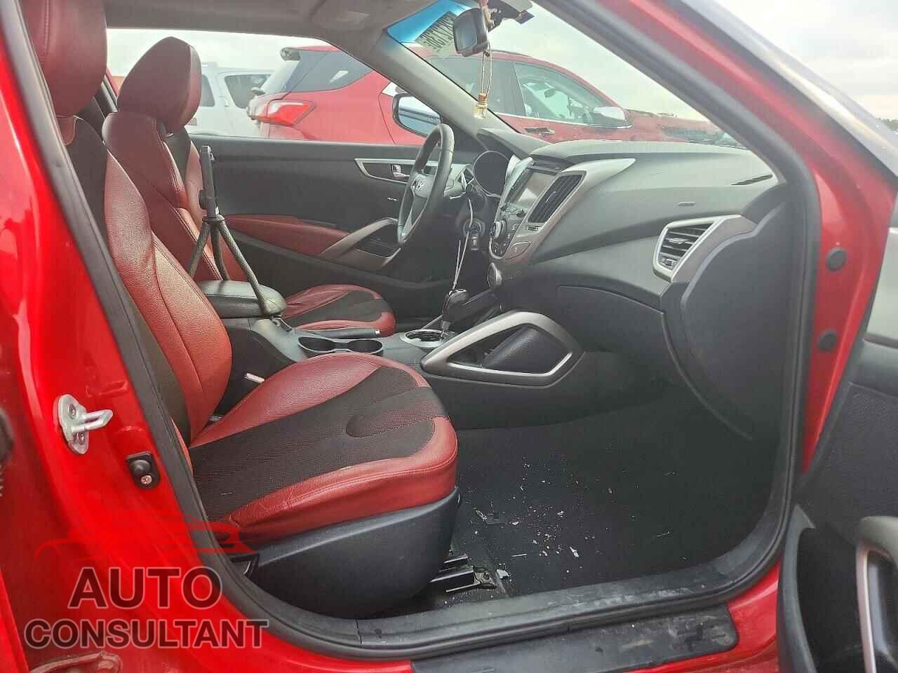 HYUNDAI VELOSTER 2012 - KMHTC6AD0CU053119