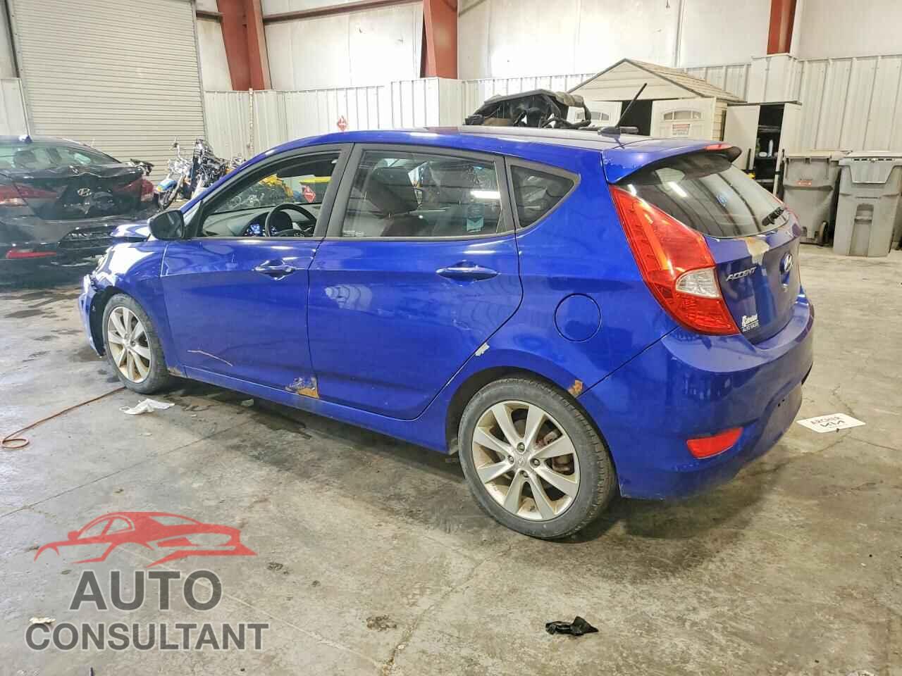 HYUNDAI ACCENT 2012 - KMHCU5AE9CU025285