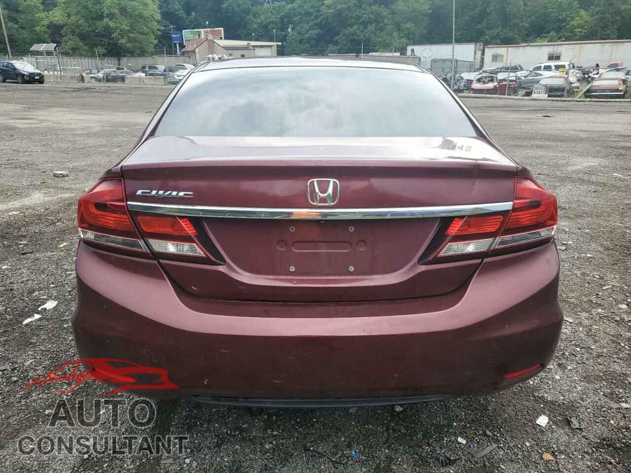 HONDA CIVIC 2013 - 2HGFB2F8XDH557675