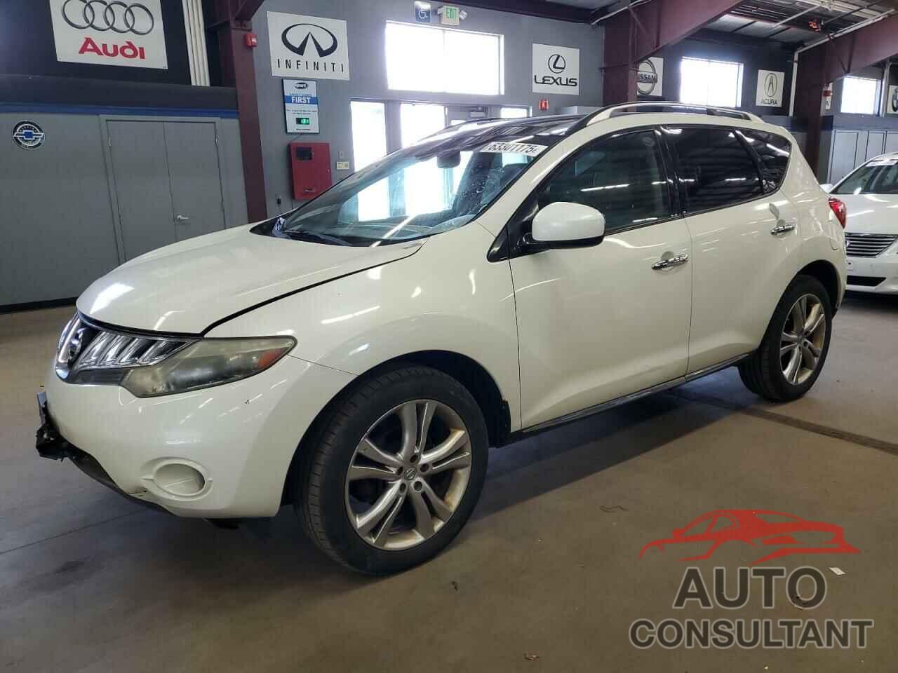 NISSAN MURANO 2010 - JN8AZ1MW5AW117901