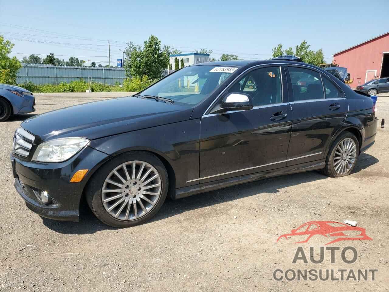 MERCEDES-BENZ C-CLASS 2009 - WDDGF85X89F313010
