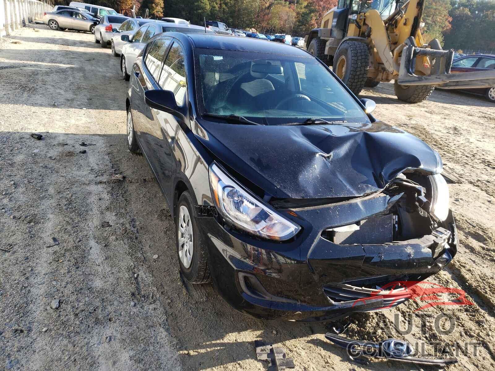 HYUNDAI ACCENT 2017 - KMHCT5AE7HU354187