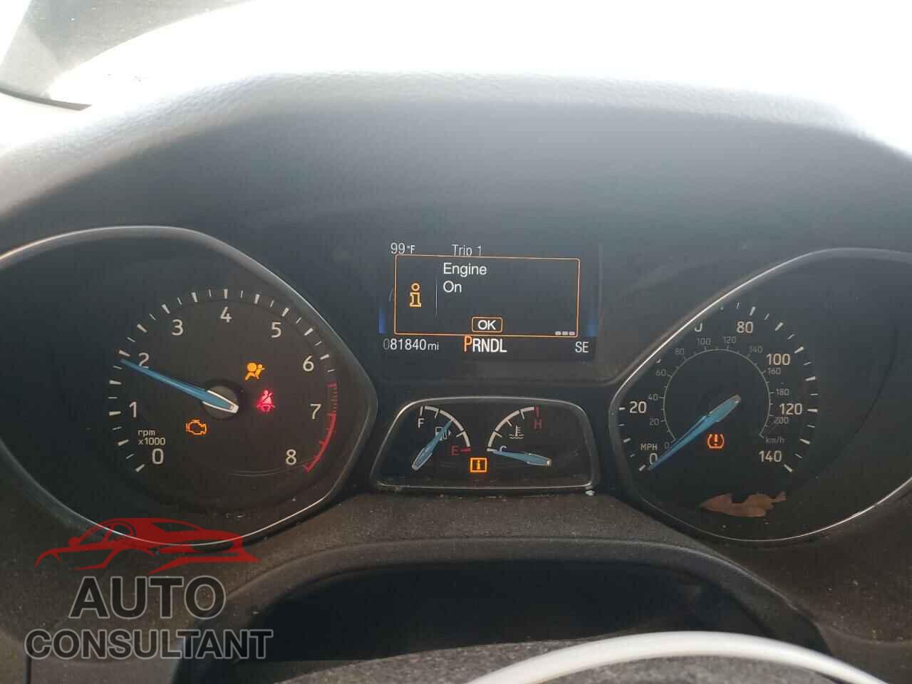 FORD FOCUS 2017 - 1FADP3F28HL306323