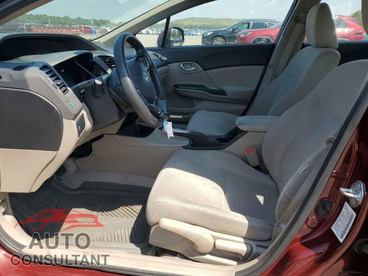 HONDA CIVIC 2012 - 2HGFB2F50CH591693