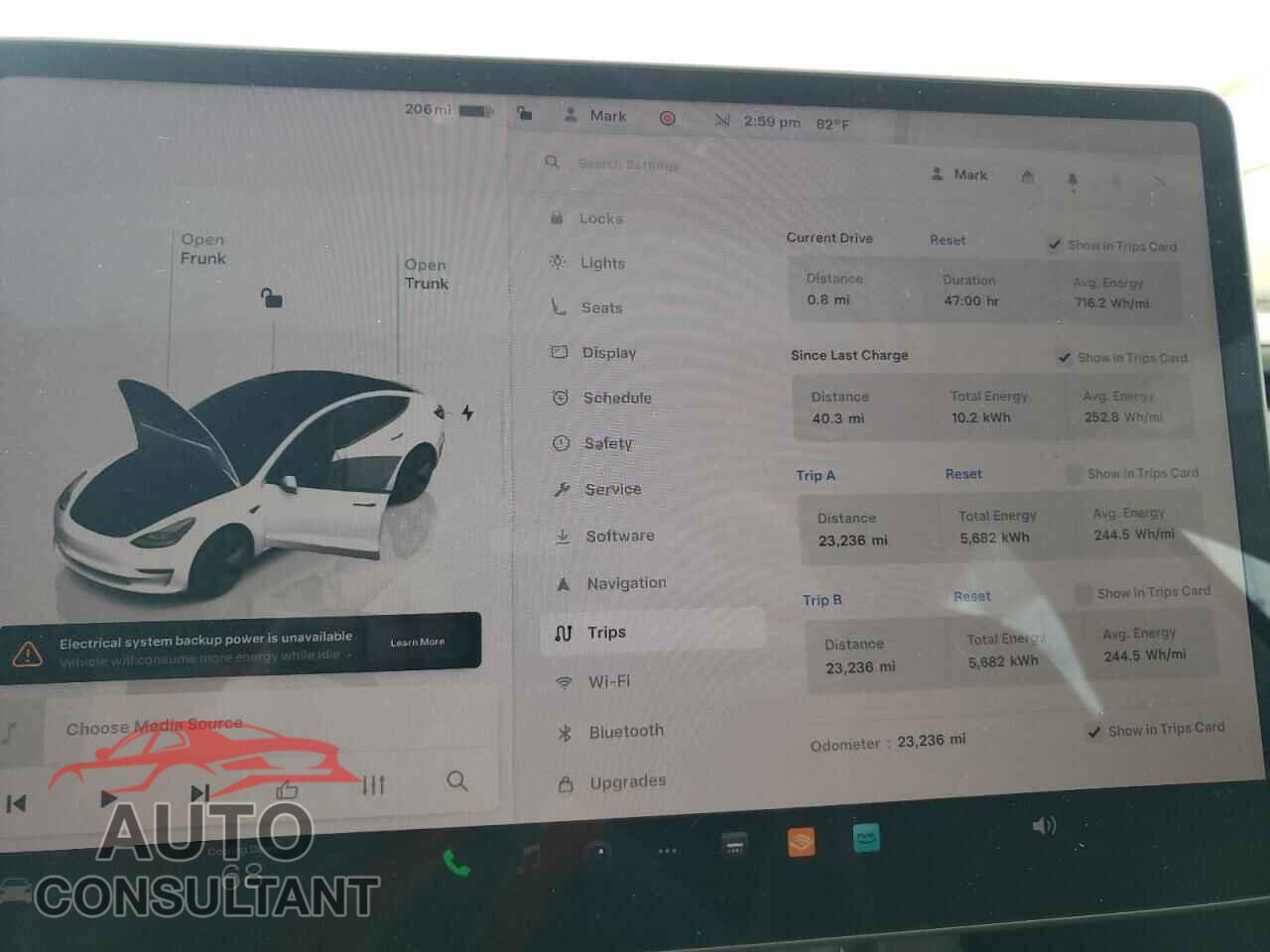 TESLA MODEL 3 2023 - 5YJ3E1EA5PF504206