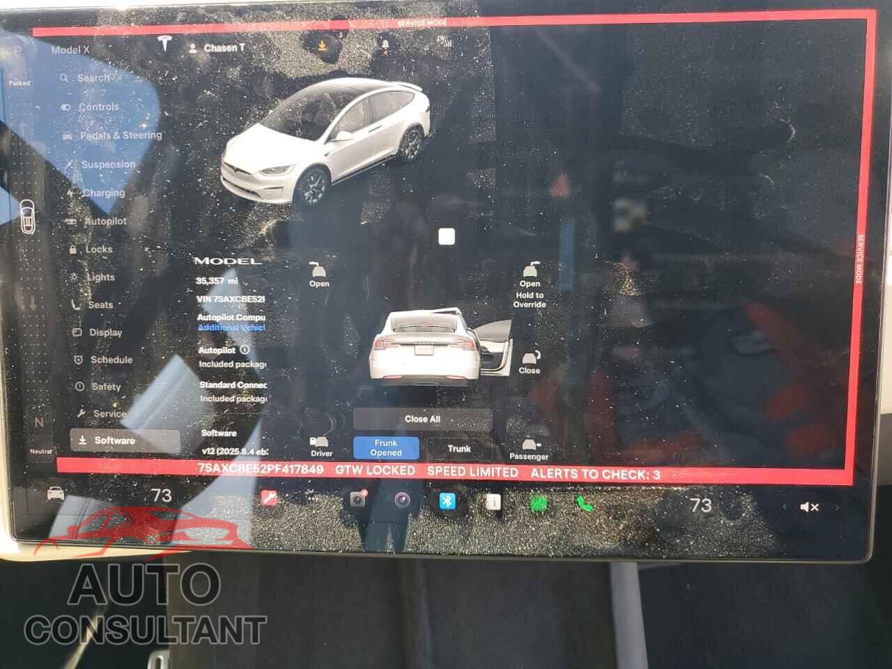 TESLA MODEL X 2023 - 7SAXCBE52PF417849