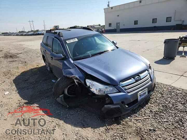 SUBARU OUTBACK 2014 - 4S4BRBCC4E3290020