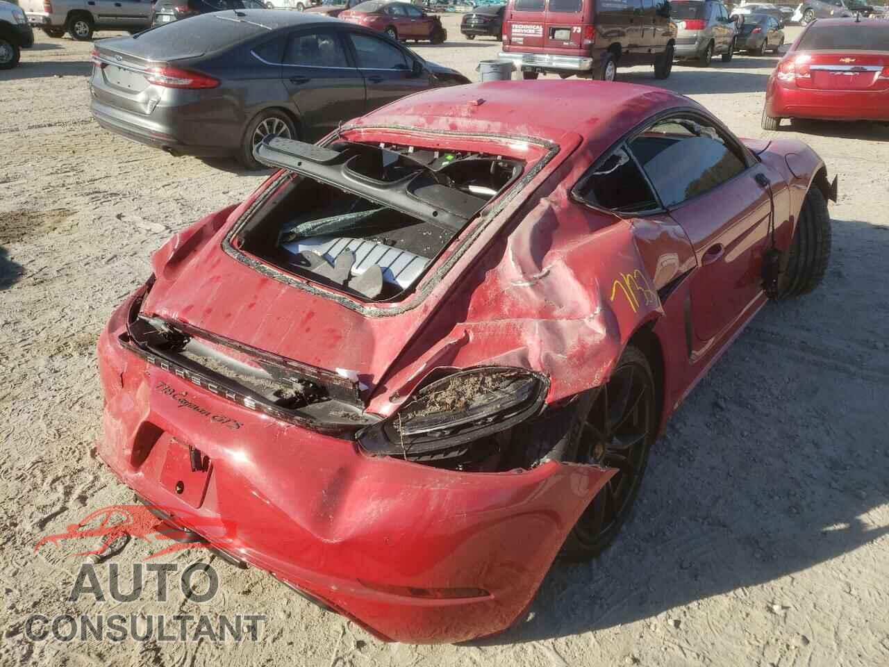 PORSCHE CAYMAN 2018 - WP0AB2A8XJS278411