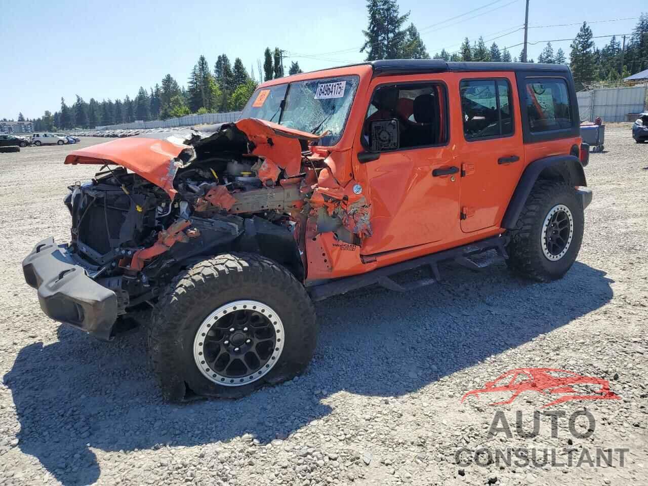 JEEP WRANGLER 2018 - 1C4HJXDG8JW183775