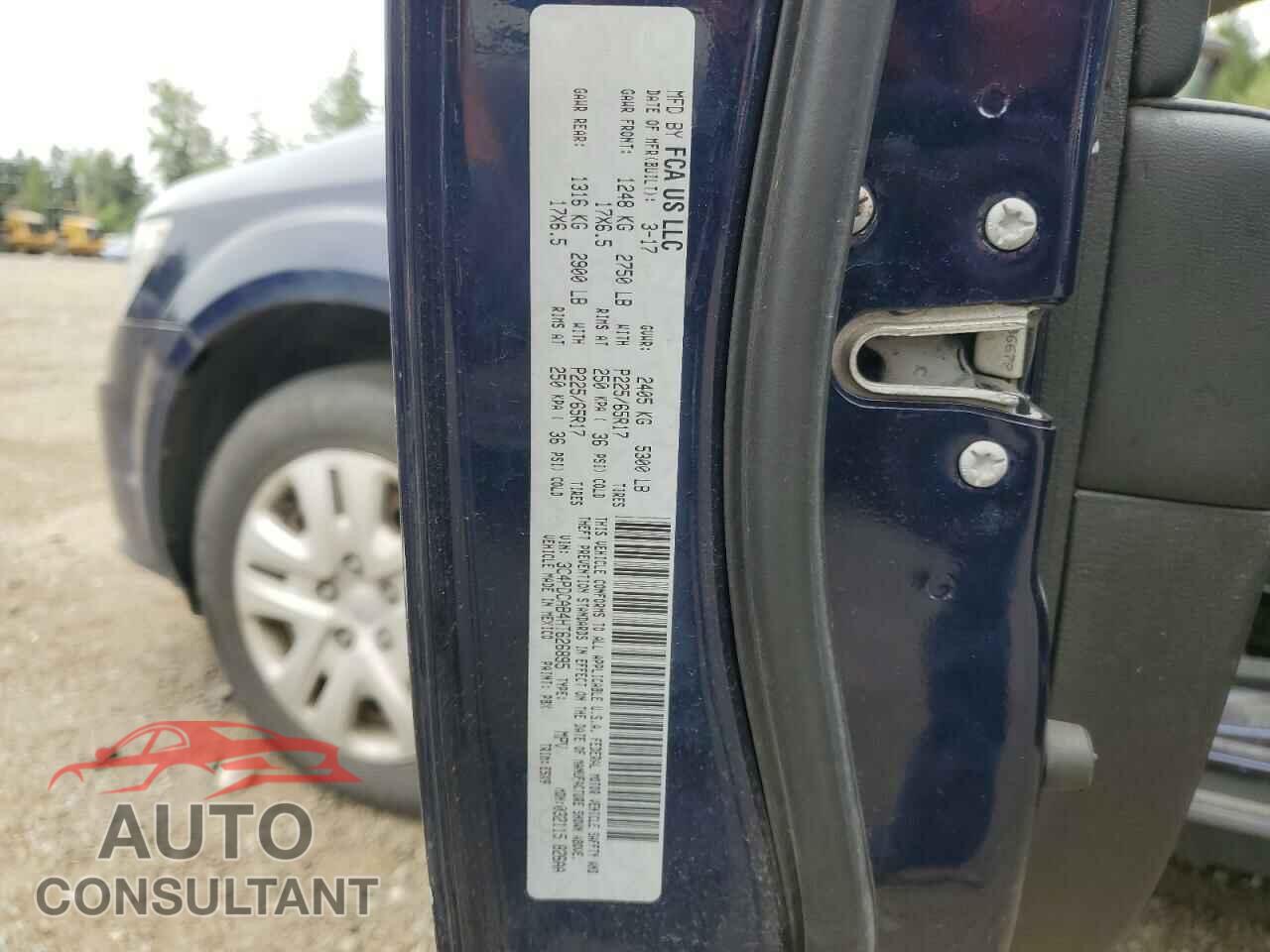 DODGE JOURNEY 2017 - 3C4PDCAB4HT626895