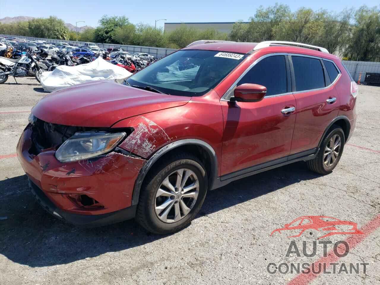 NISSAN ROGUE 2016 - KNMAT2MT8GP712186