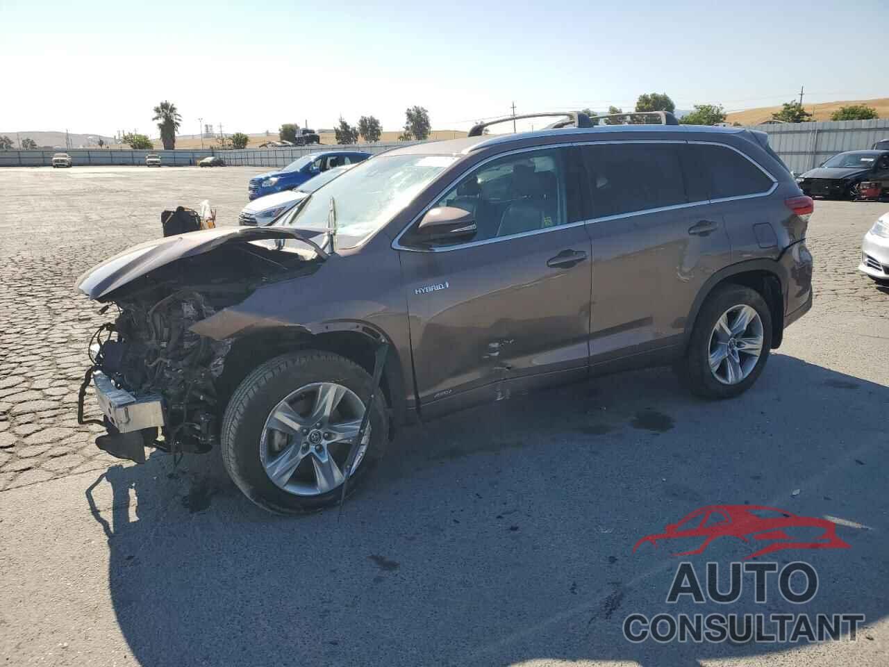 TOYOTA HIGHLANDER 2017 - 5TDDGRFH8HS023808