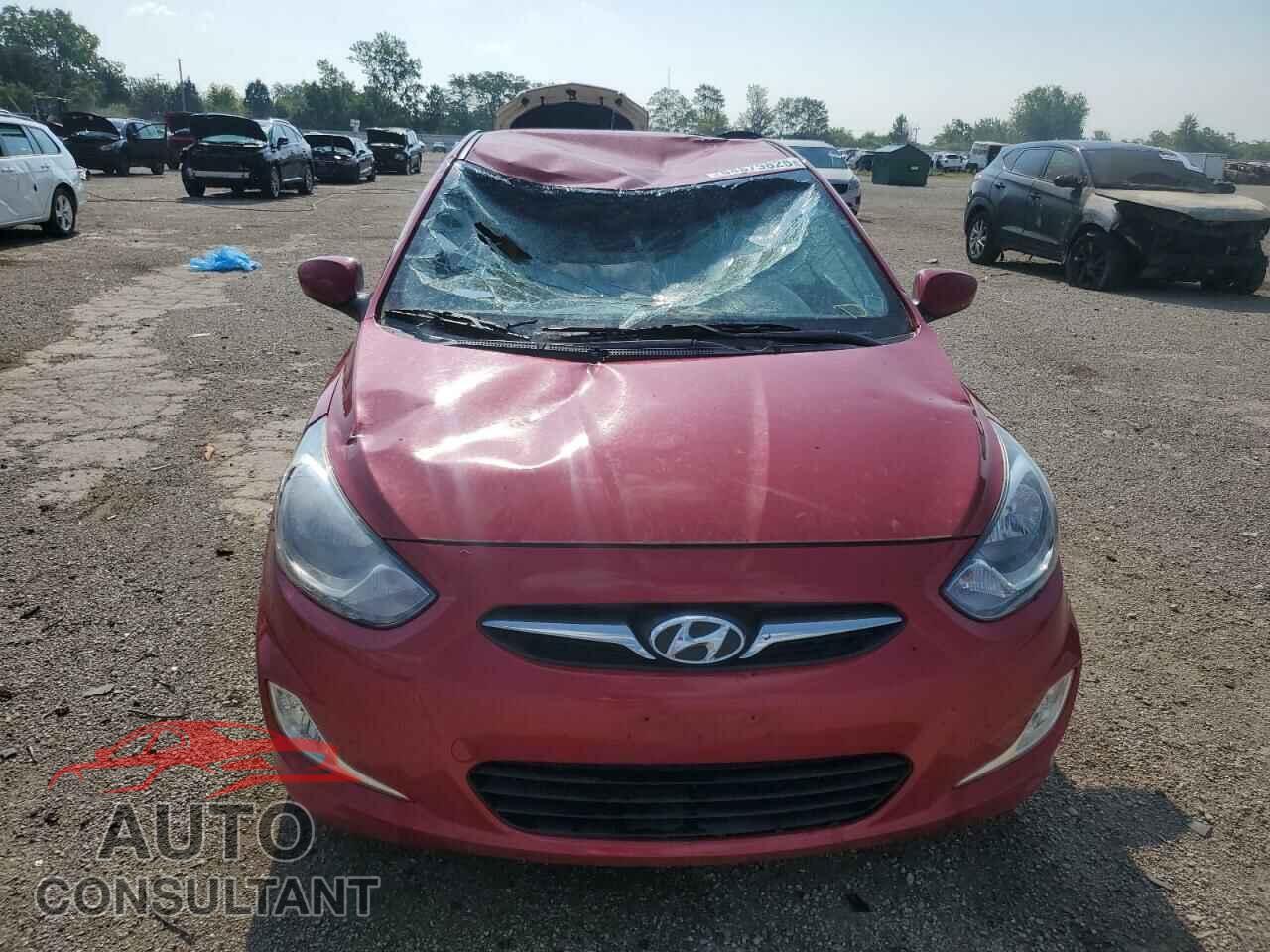 HYUNDAI ACCENT 2012 - KMHCU4AE5CU227258