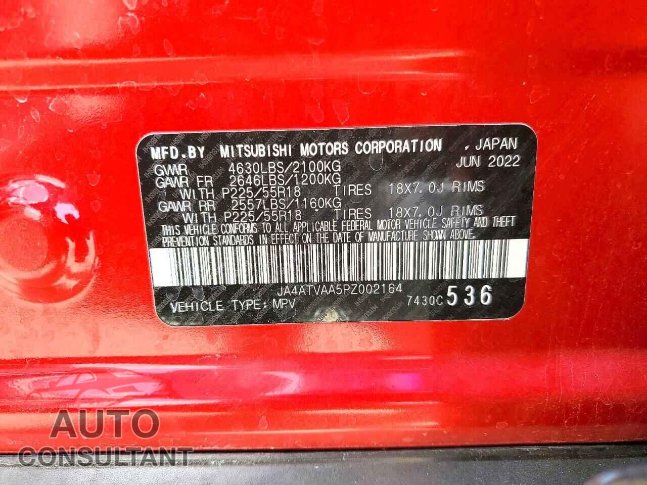 MITSUBISHI ECLIPSE 2023 - JA4ATVAA5PZ002164