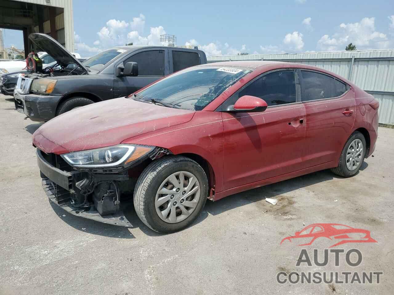 HYUNDAI ELANTRA 2017 - KMHD74LF6HU338135