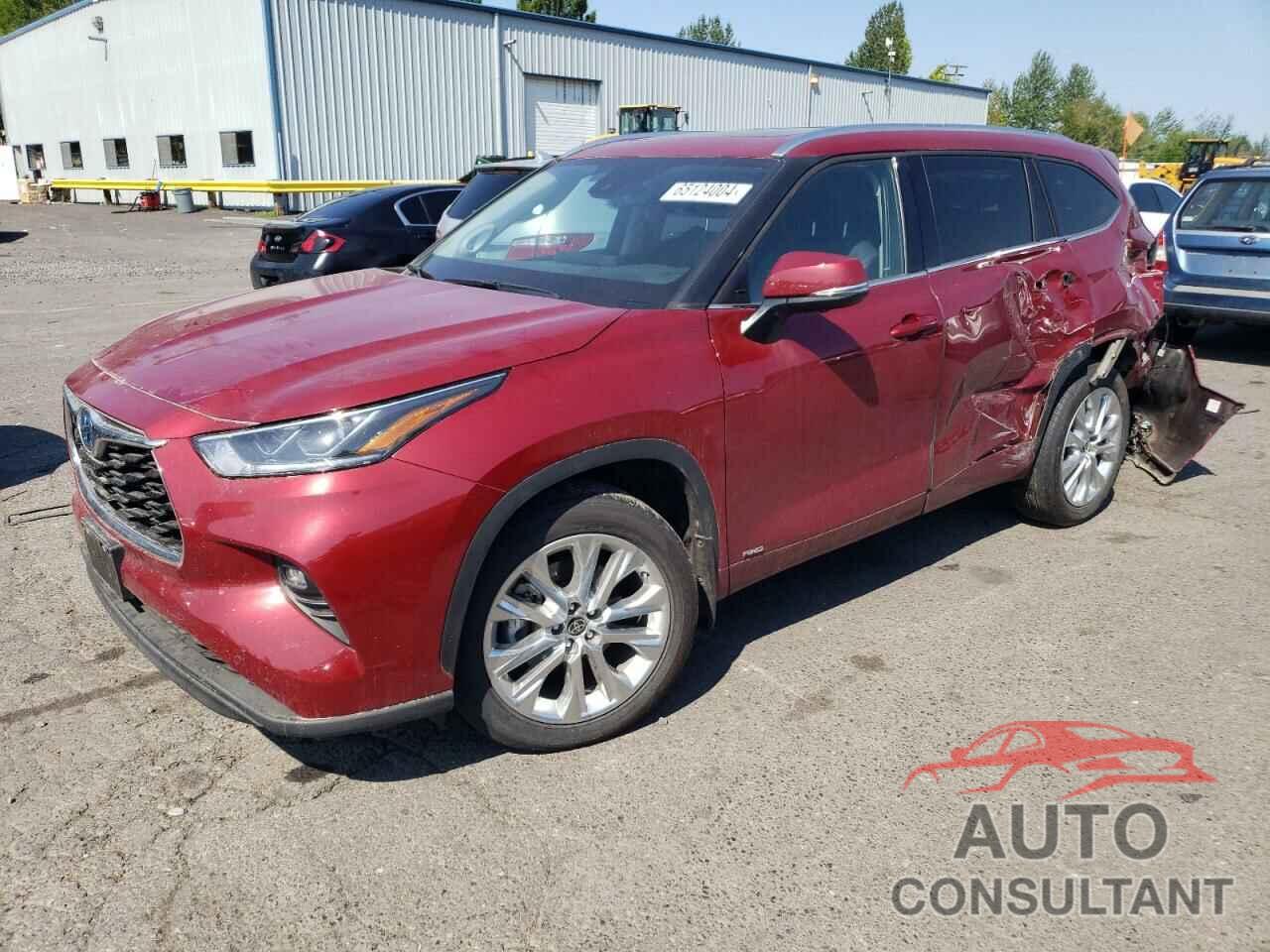 TOYOTA HIGHLANDER 2023 - 5TDXBRCH5PS584952