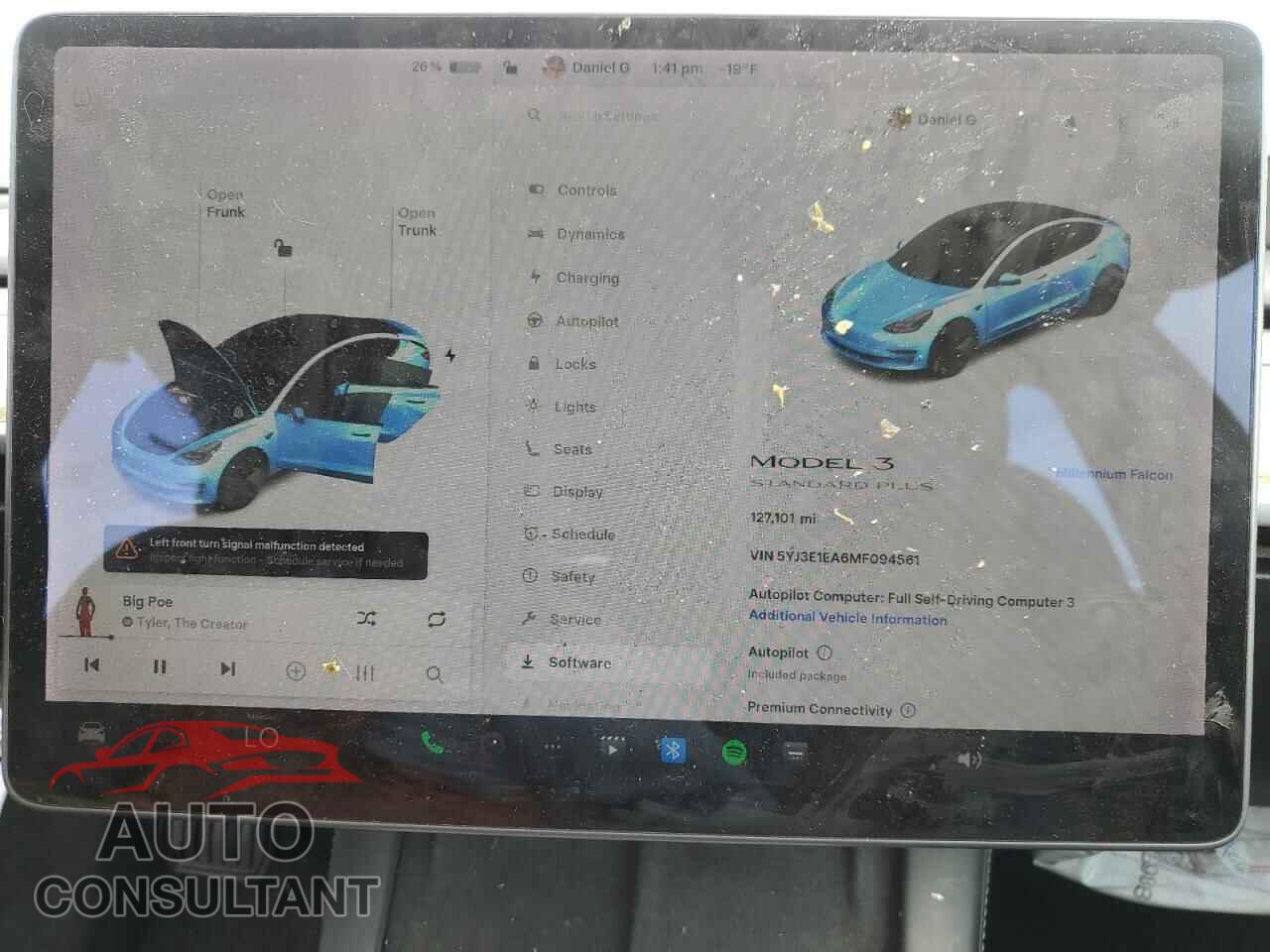 TESLA MODEL 3 2021 - 5YJ3E1EA6MF094561
