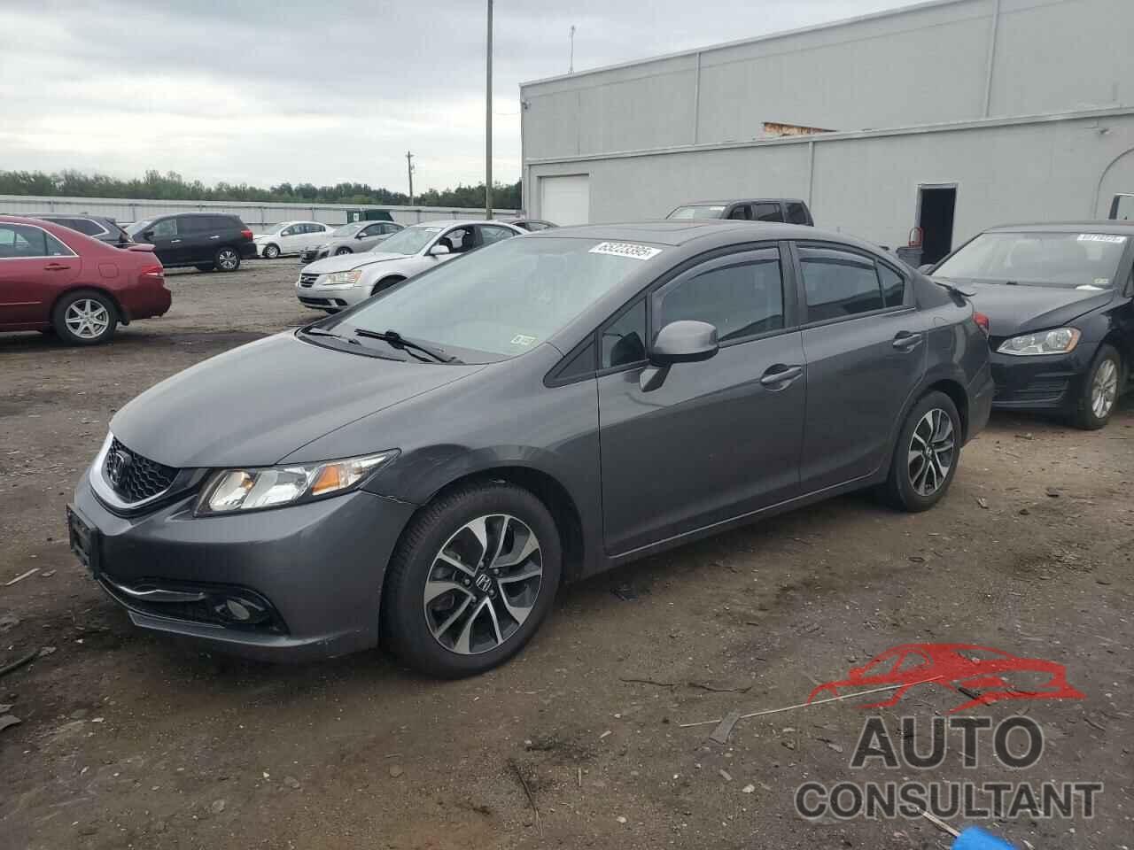 HONDA CIVIC 2013 - 2HGFB2F83DH522444