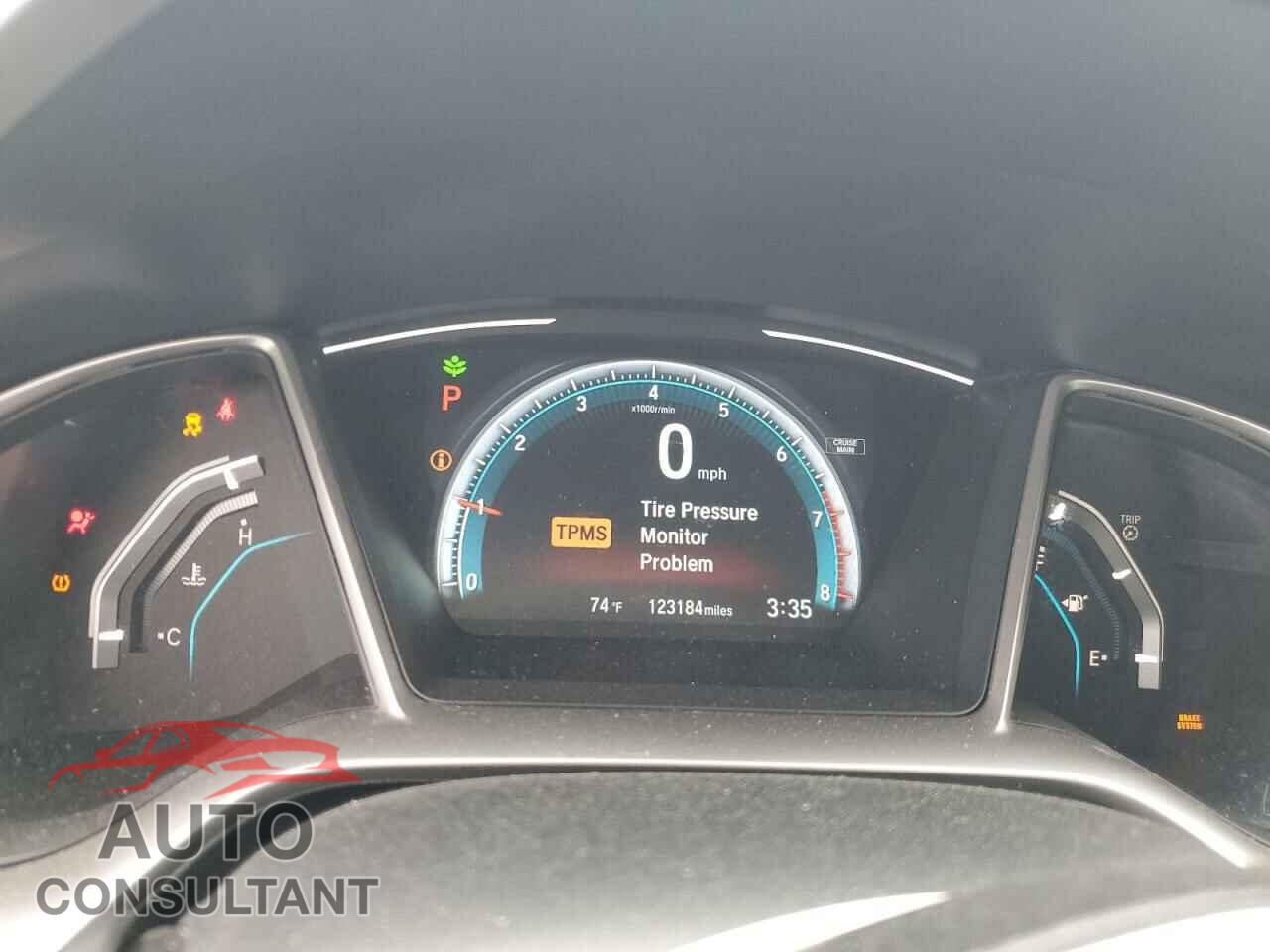 HONDA CIVIC 2017 - 19XFC2F76HE082398