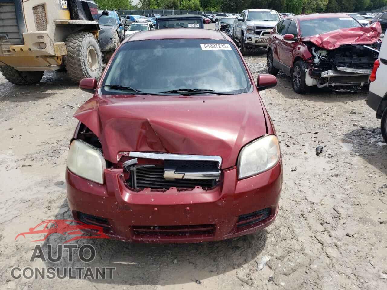 CHEVROLET AVEO 2011 - KL1TD5DE5BB137440