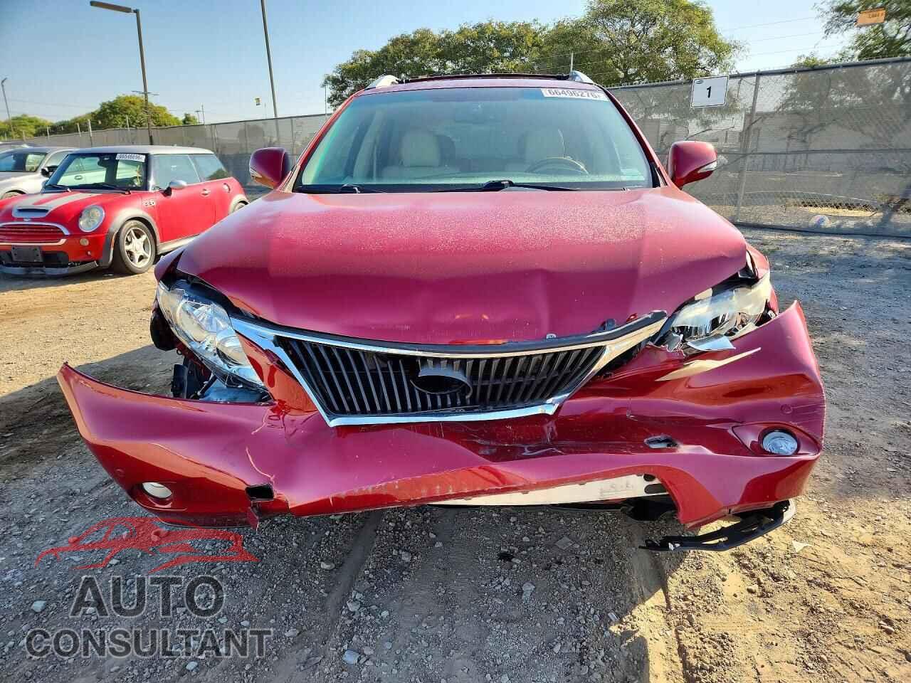 LEXUS RX350 2012 - 2T2BK1BA1CC122001