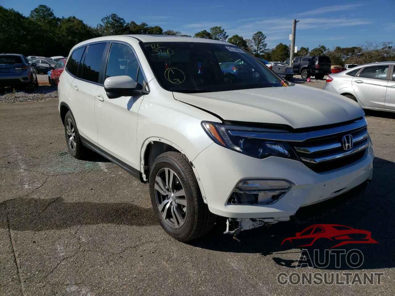 HONDA PILOT 2017 - 5FNYF5H54HB010283