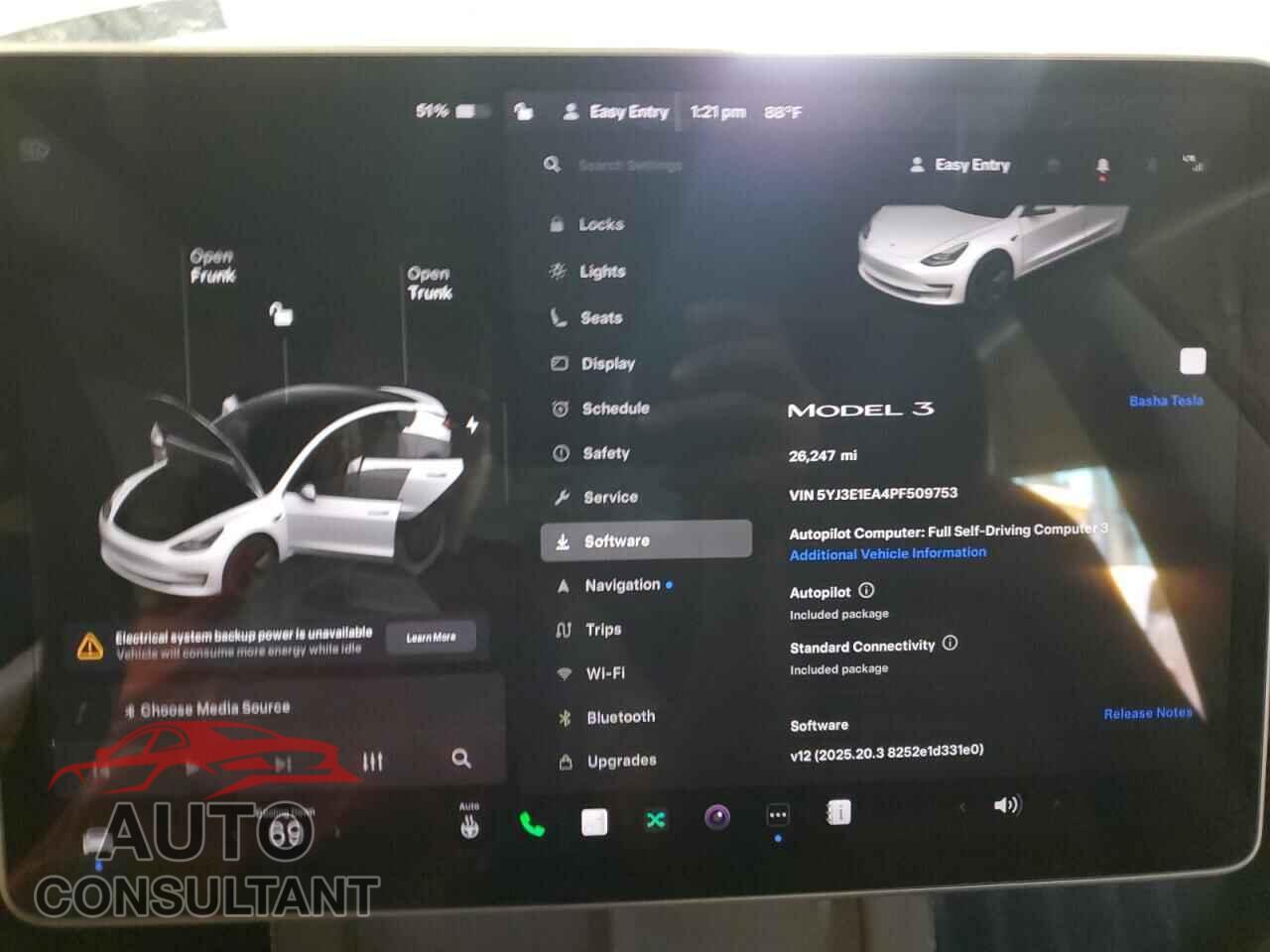 TESLA MODEL 3 2023 - 5YJ3E1EA4PF509753