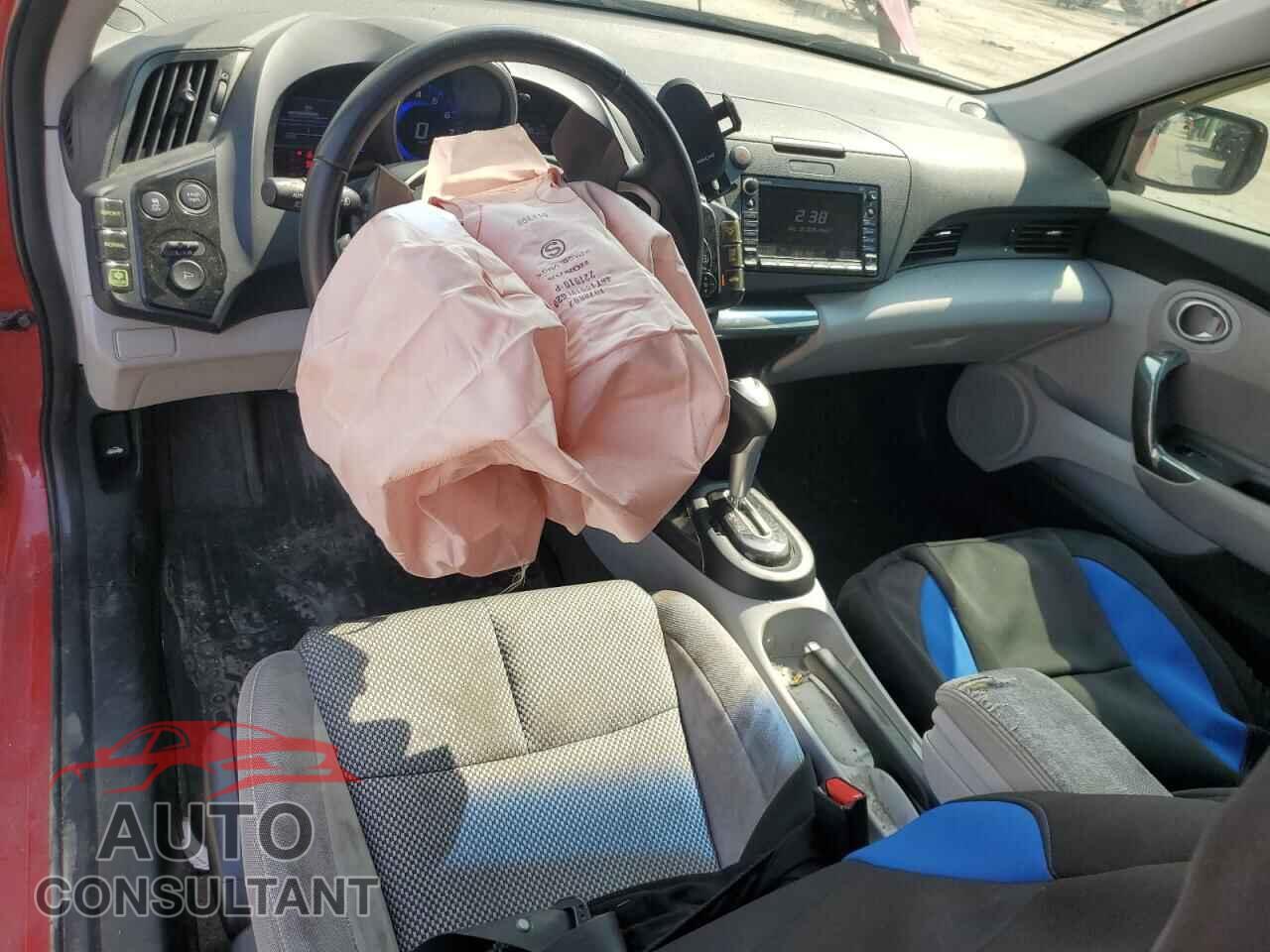HONDA CRZ 2011 - JHMZF1D69BS010901