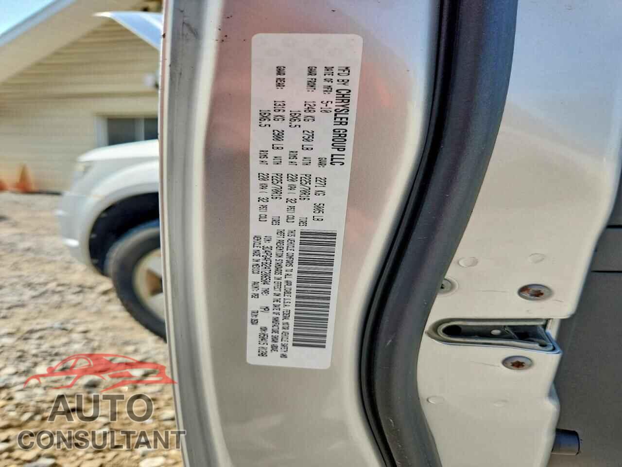 DODGE JOURNEY 2010 - 3D4PG4FB2AT206504