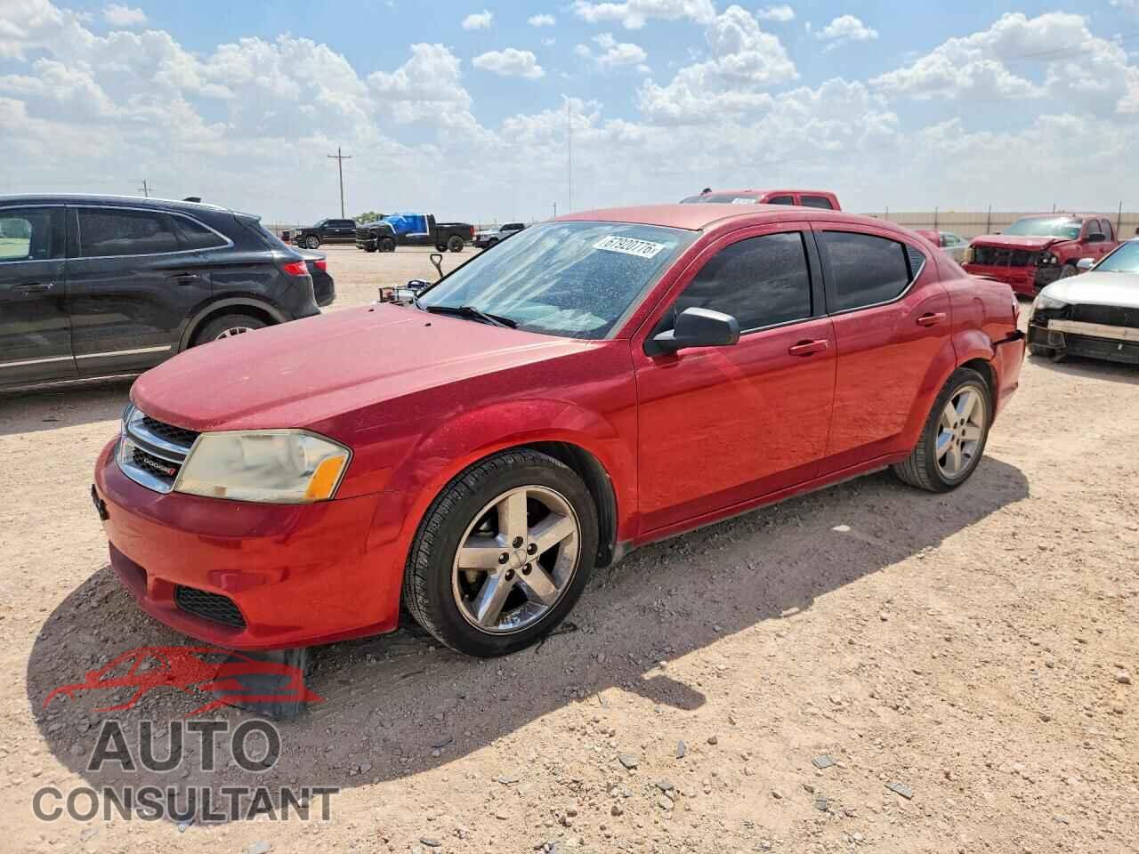 DODGE AVENGER 2013 - 1C3CDZAB1DN506763