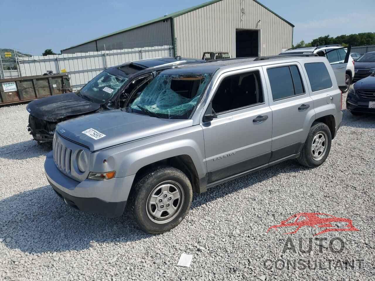 JEEP PATRIOT 2016 - 1C4NJPBA8GD589383