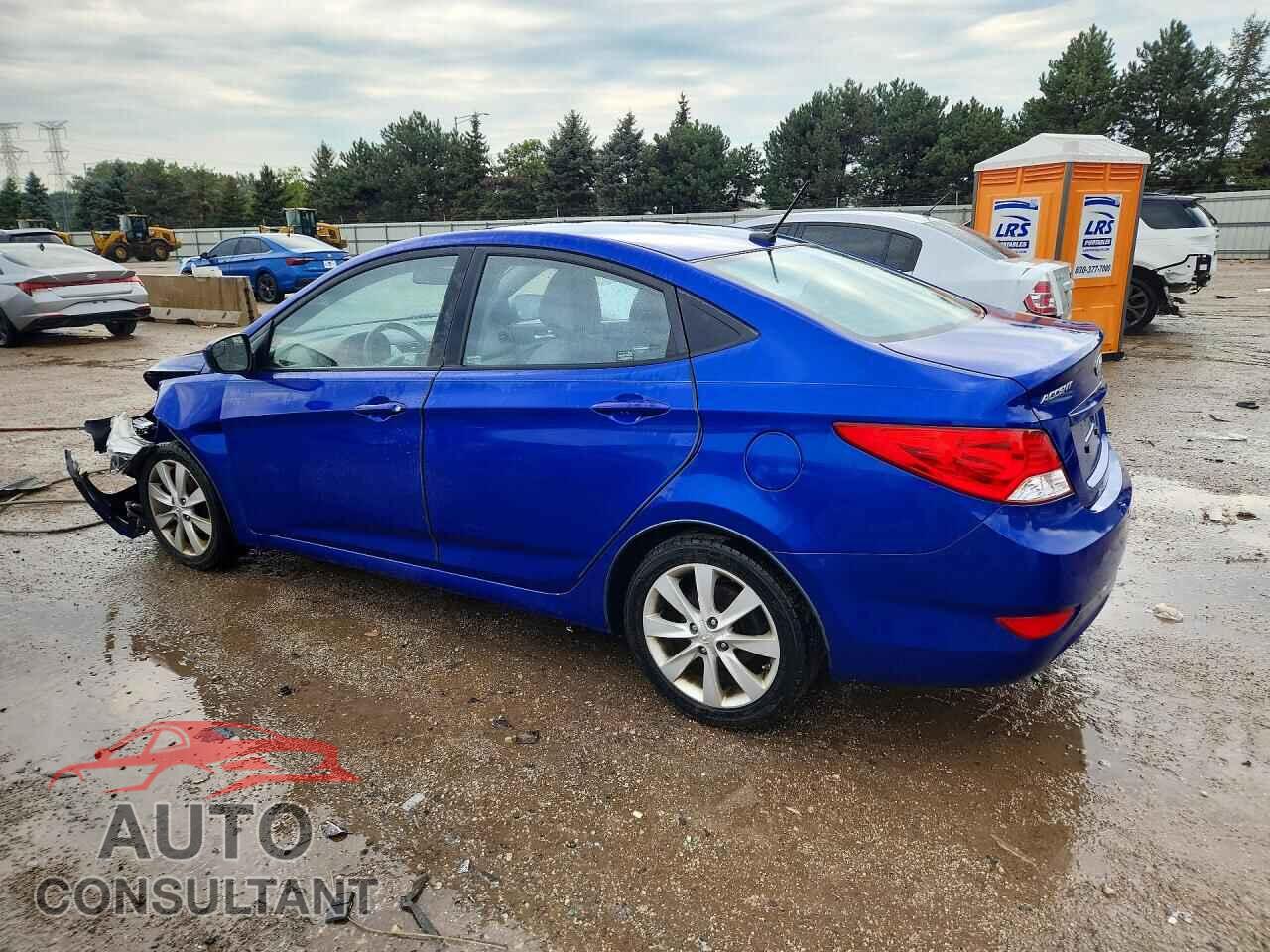 HYUNDAI ACCENT 2014 - KMHCU4AE0EU597634