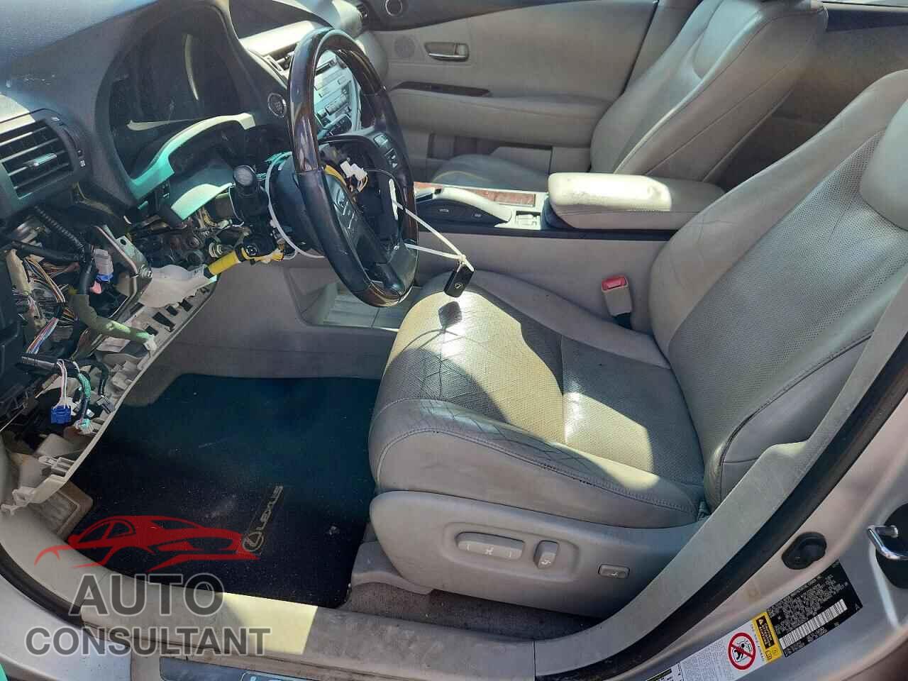 LEXUS RX350 2010 - 2T2BK1BA4AC005378
