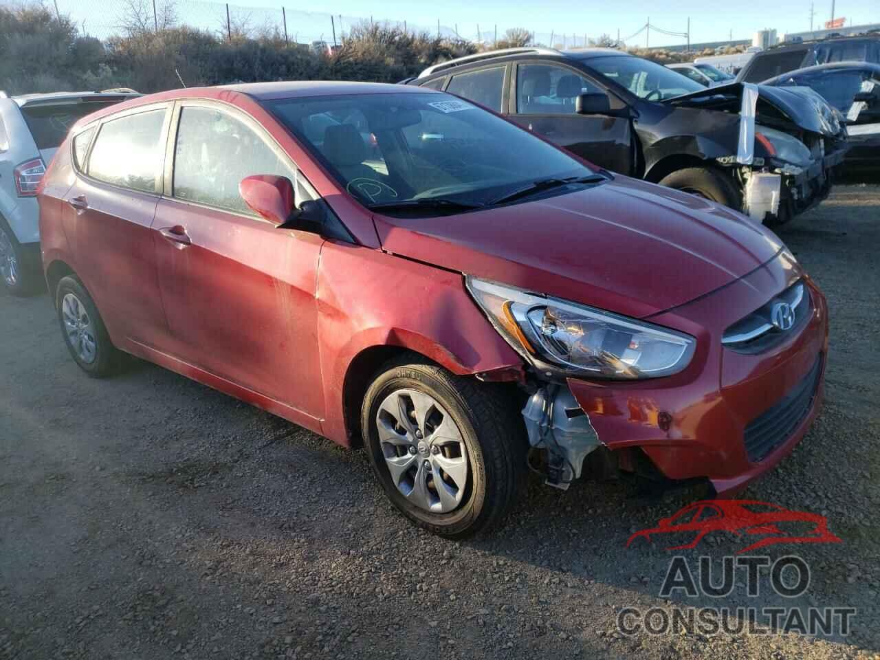 HYUNDAI ACCENT 2017 - KMHCT5AEXHU300401