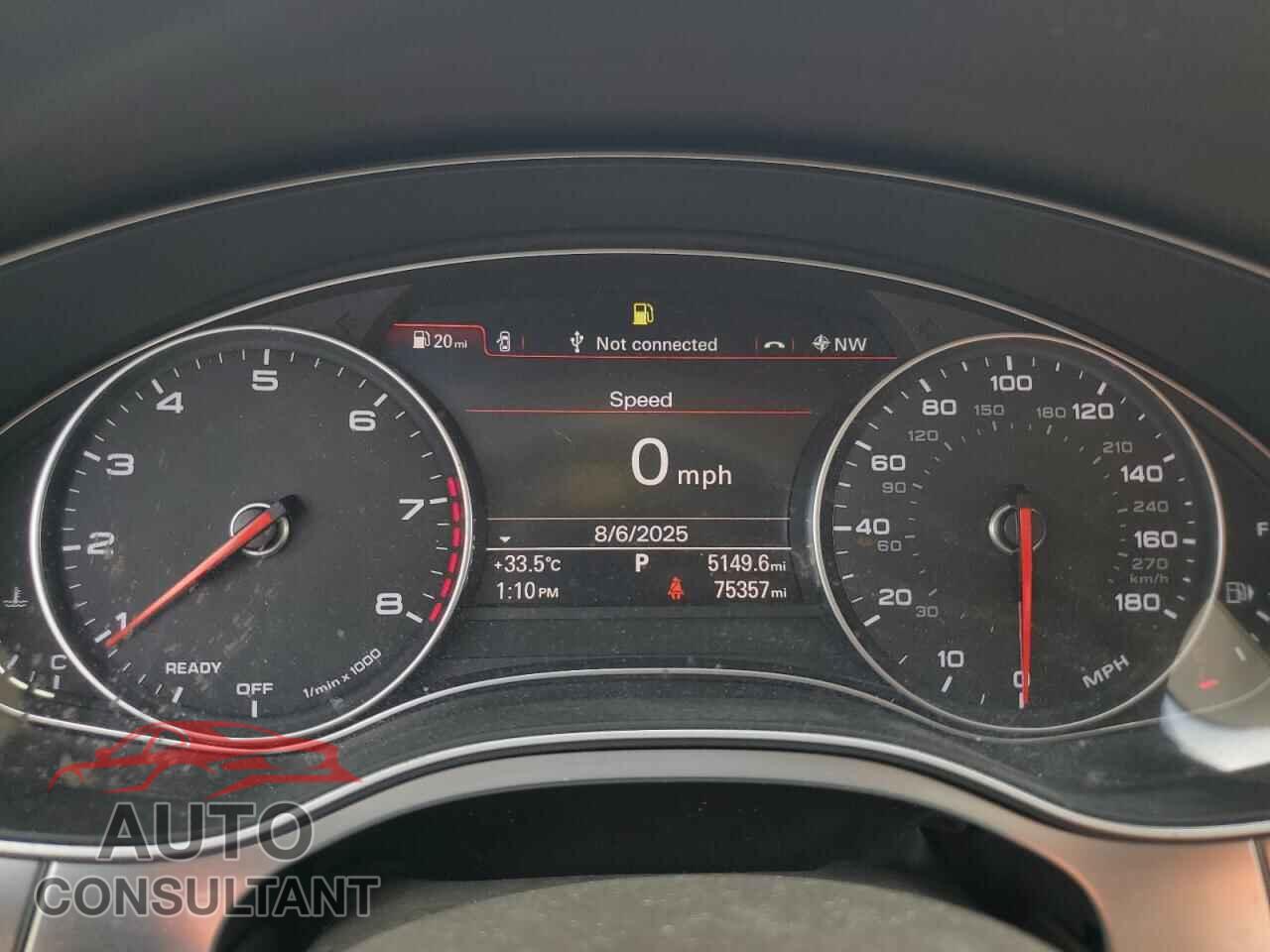 AUDI A6 2016 - WAUDFAFC4GN110194