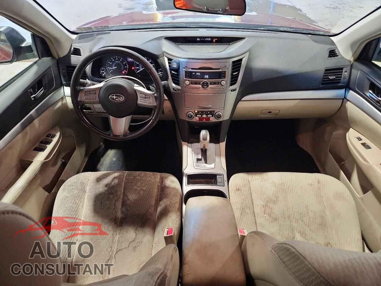 SUBARU OUTBACK 2011 - 4S4BRBBC3B3316281